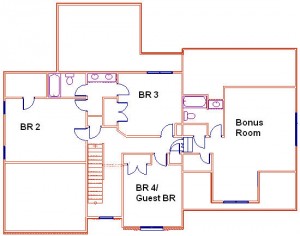 Second Floor Miller Plan
